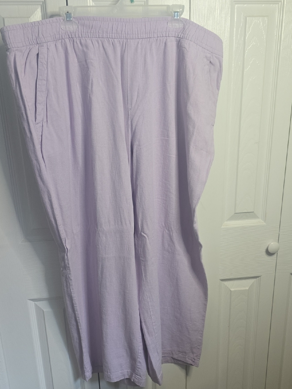 Old Navy Lavender High-Rise Wide Leg Pants